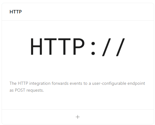 Application HTTP Card